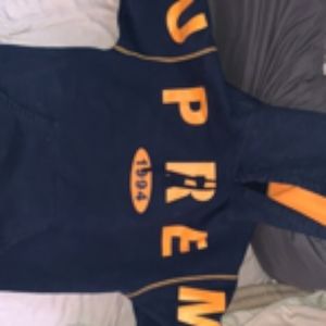 Supreme Spread Logo hoddie